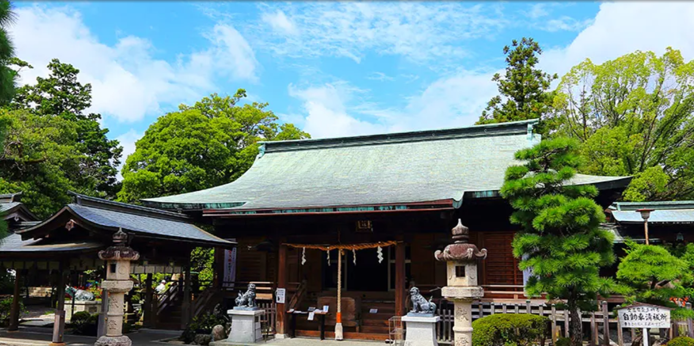 静岡県で人気パワースポット第9位：大井神社/島田市 