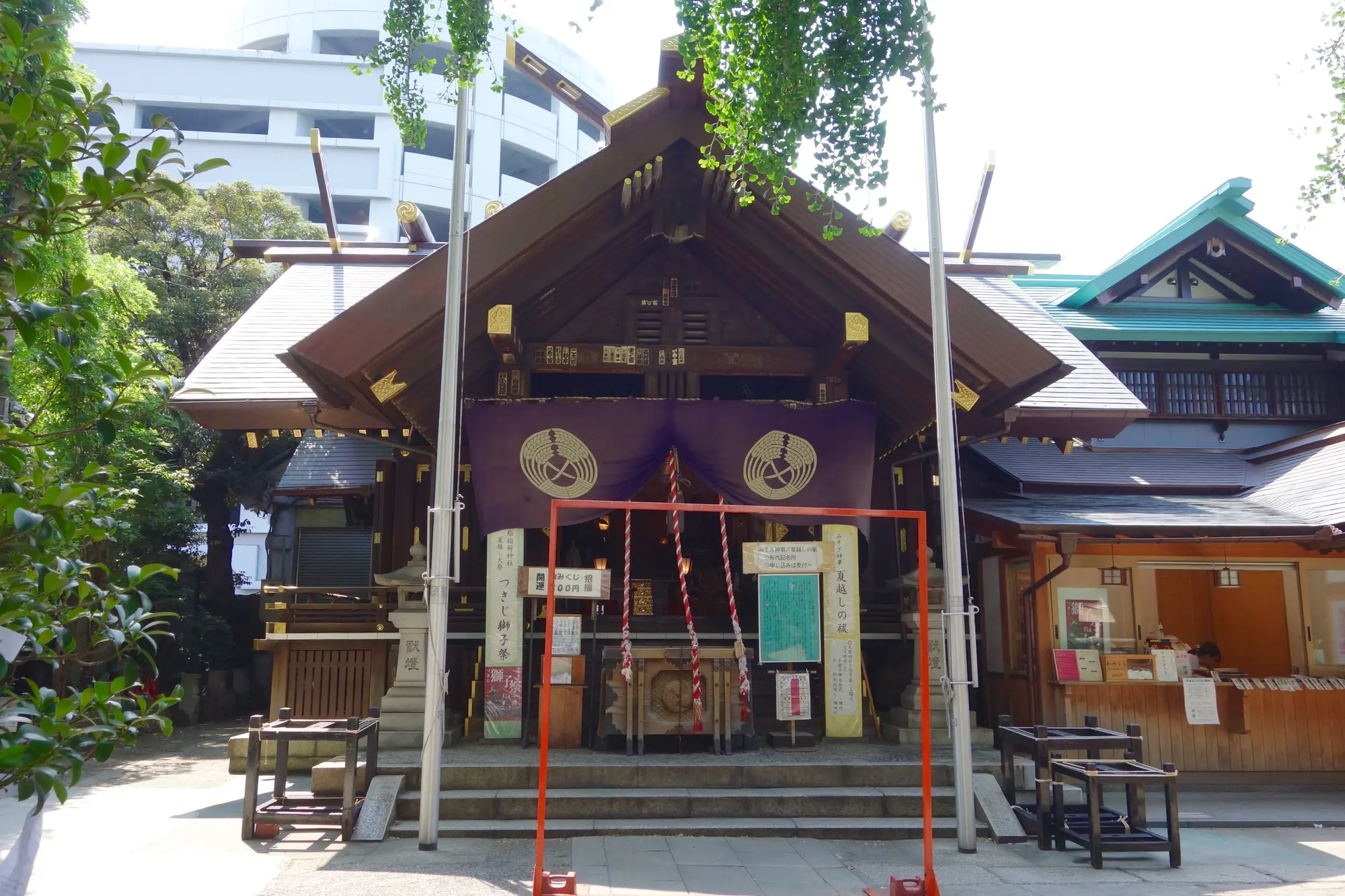 東京の厄除け・厄払いパワースポット：第4位　波除神社