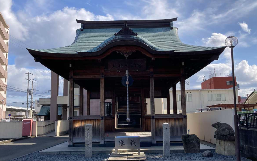 静岡でご利益がある学問・合格祈願のパワースポット第3位： 「大井天満宮」