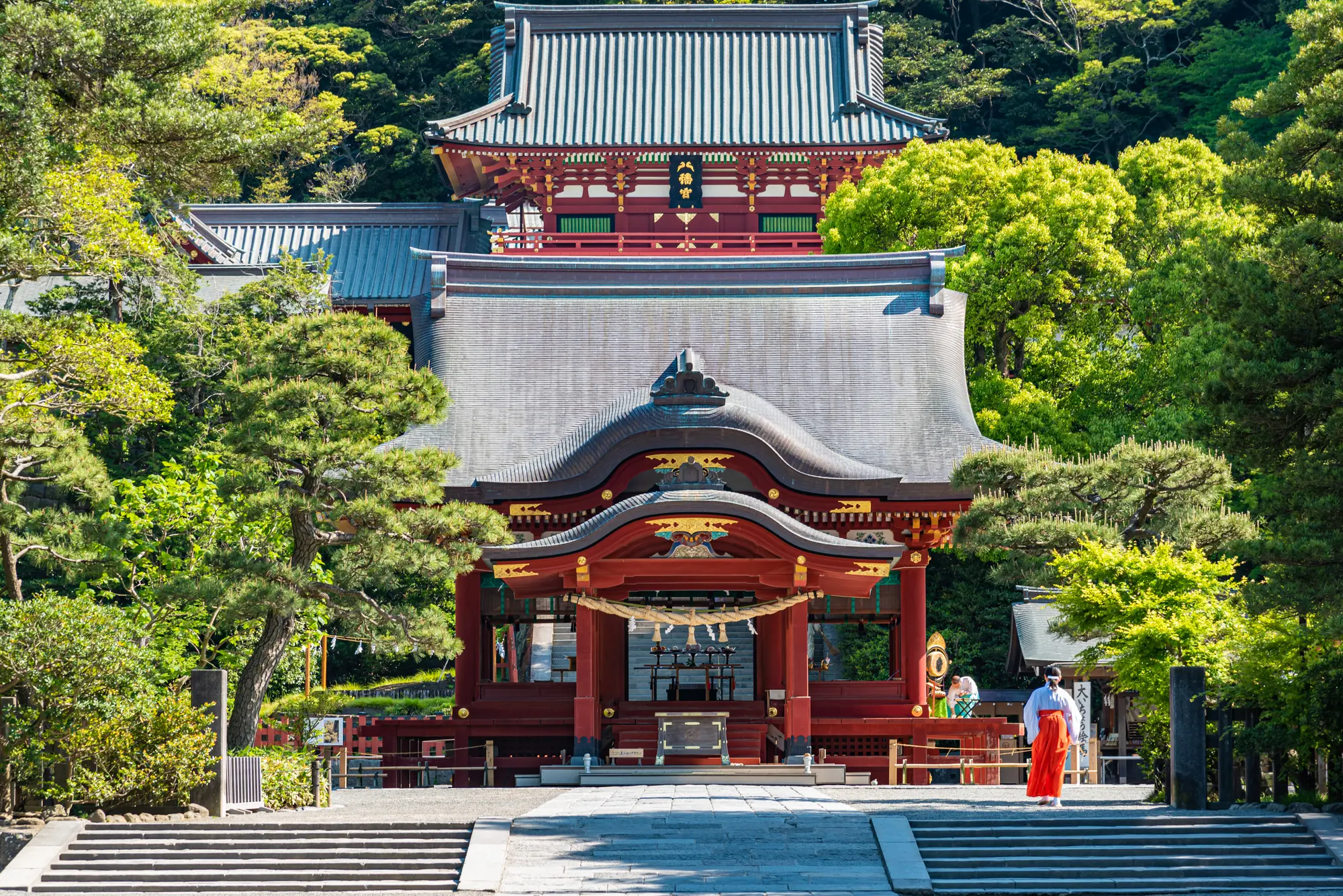 神奈川の金運アップパワースポット：第6位　鶴岡八幡宮