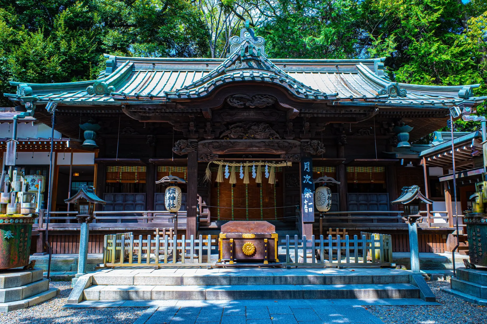埼玉の金運アップのパワースポット：第8位　調神社