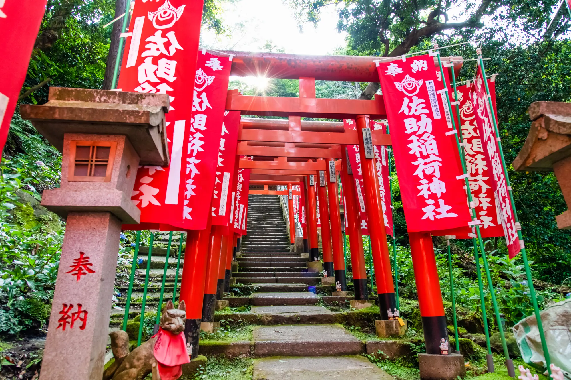 神奈川の出世・仕事運アップのパワースポット：第1位　佐助稲荷神社