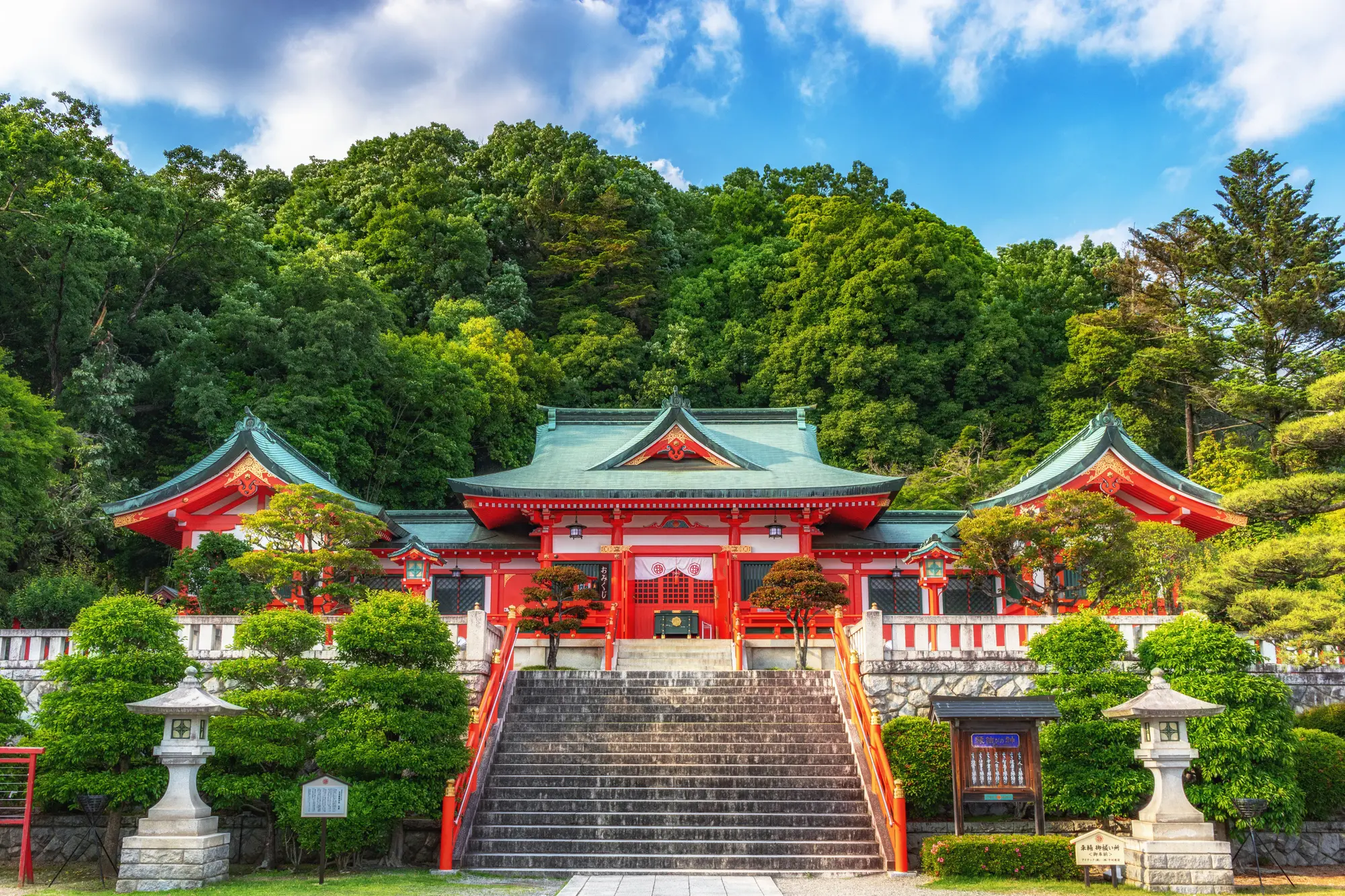 栃木　縁結びパワースポット：第1位　足利織姫神社