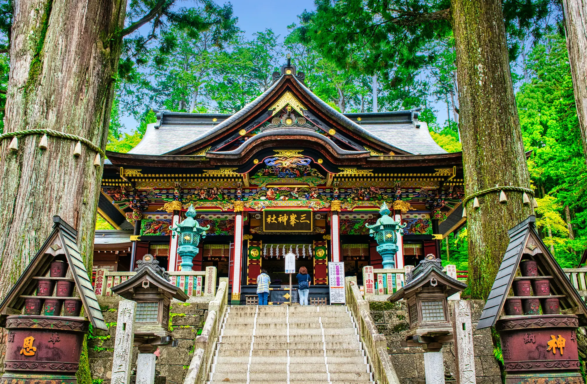 埼玉の金運アップのパワースポット：第1位　三峯神社