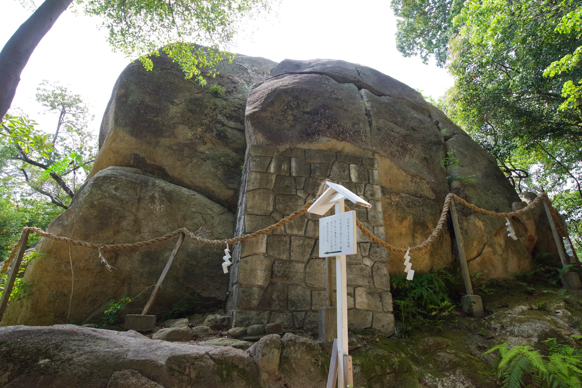 兵庫　パワースポット：第3位　越木岩神社　越木岩