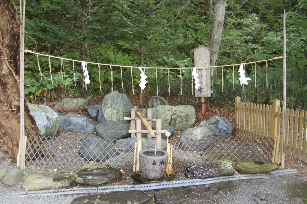 北海道　金運　パワースポット：第4位　千歳神社　幸井の水