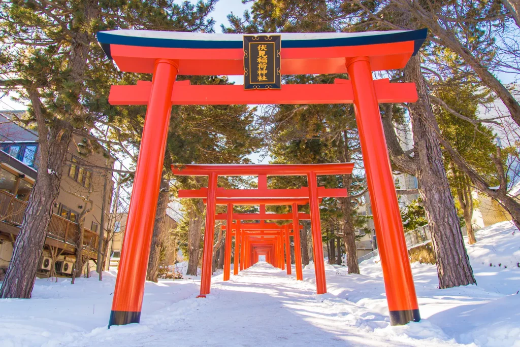 北海道　金運　パワースポット：第3位　　札幌伏見稲荷神社