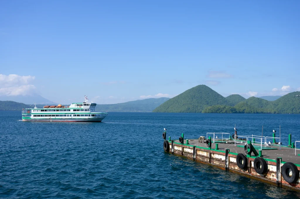北海道　縁結びパワースポット：第5位　洞爺湖　中島　遊覧船