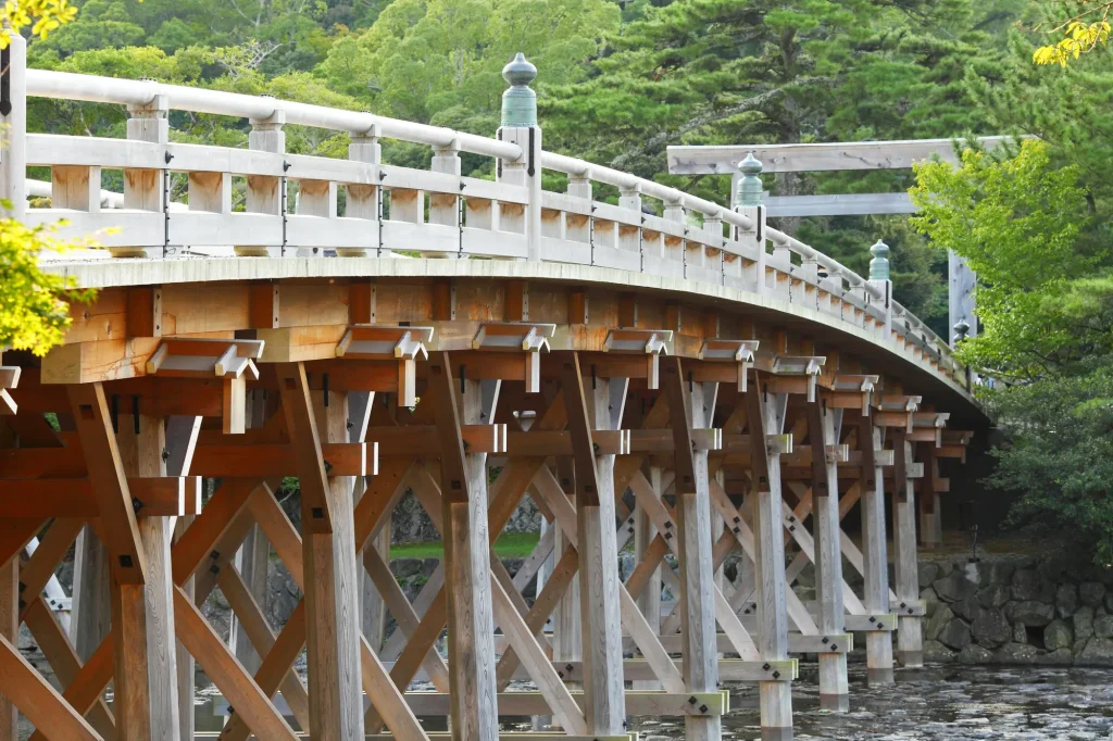 三重　金運　パワースポット：第1位　伊勢神宮　宇治橋
