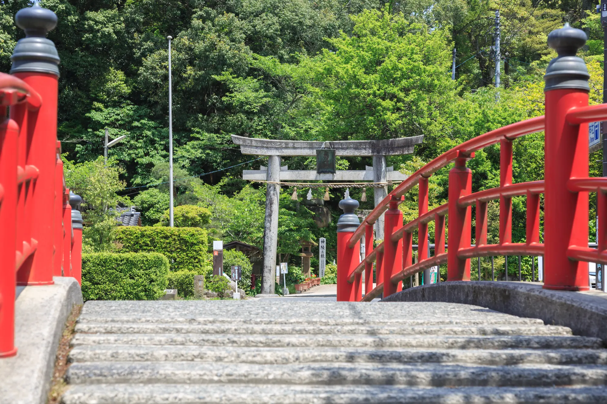 島根　パワースポット：第4位　玉作湯神社　恋叶い橋
