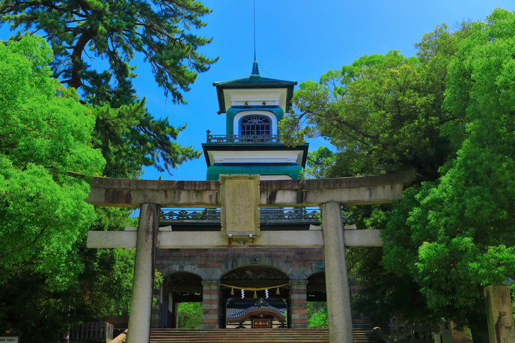石川　金運　パワースポット：第5位　尾山神社　神門