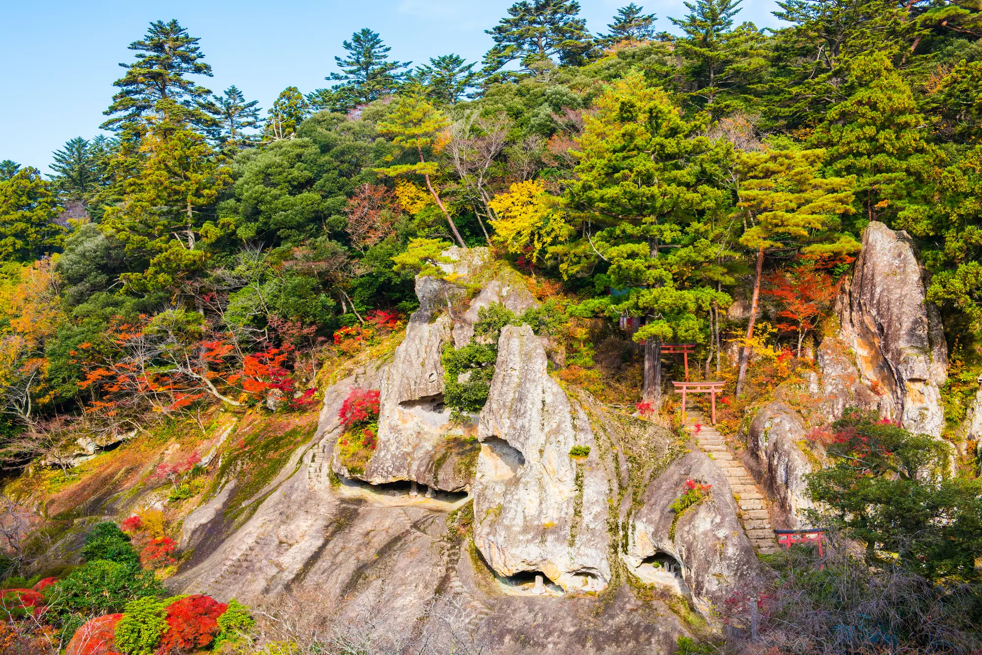 石川県　パワースポット：第2位　那谷寺　奇岩遊仙境　