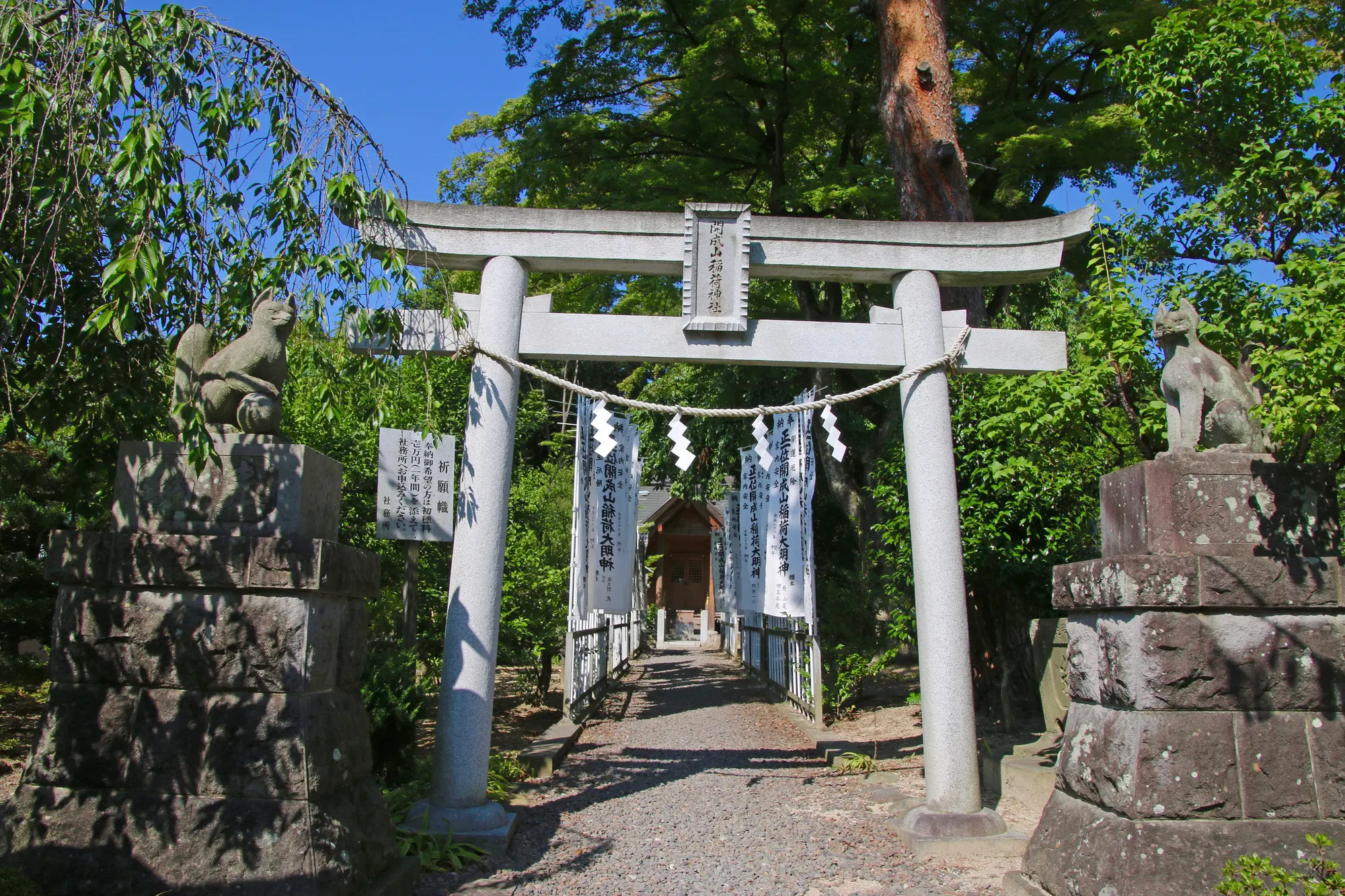 福島　金運　パワースポット：第2位　開成山大神宮　稲荷神社