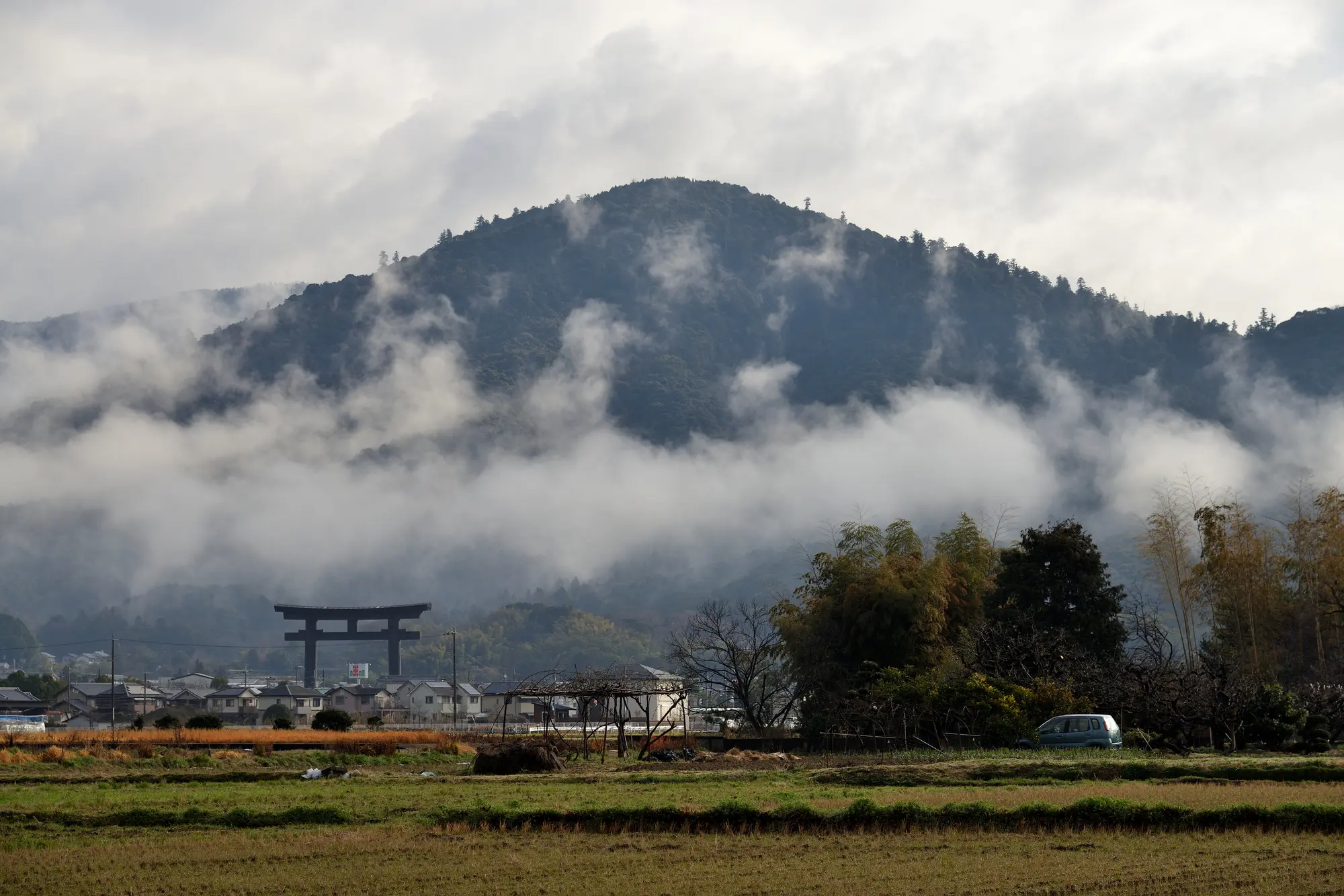 奈良　パワースポット：第3位　大神神社　三輪山　