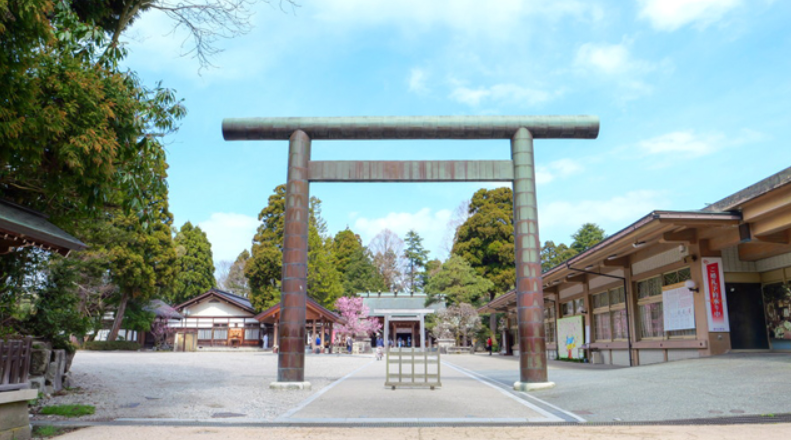 富山県で出世・仕事運のご利益があるパワースポット第1位：射水神社 