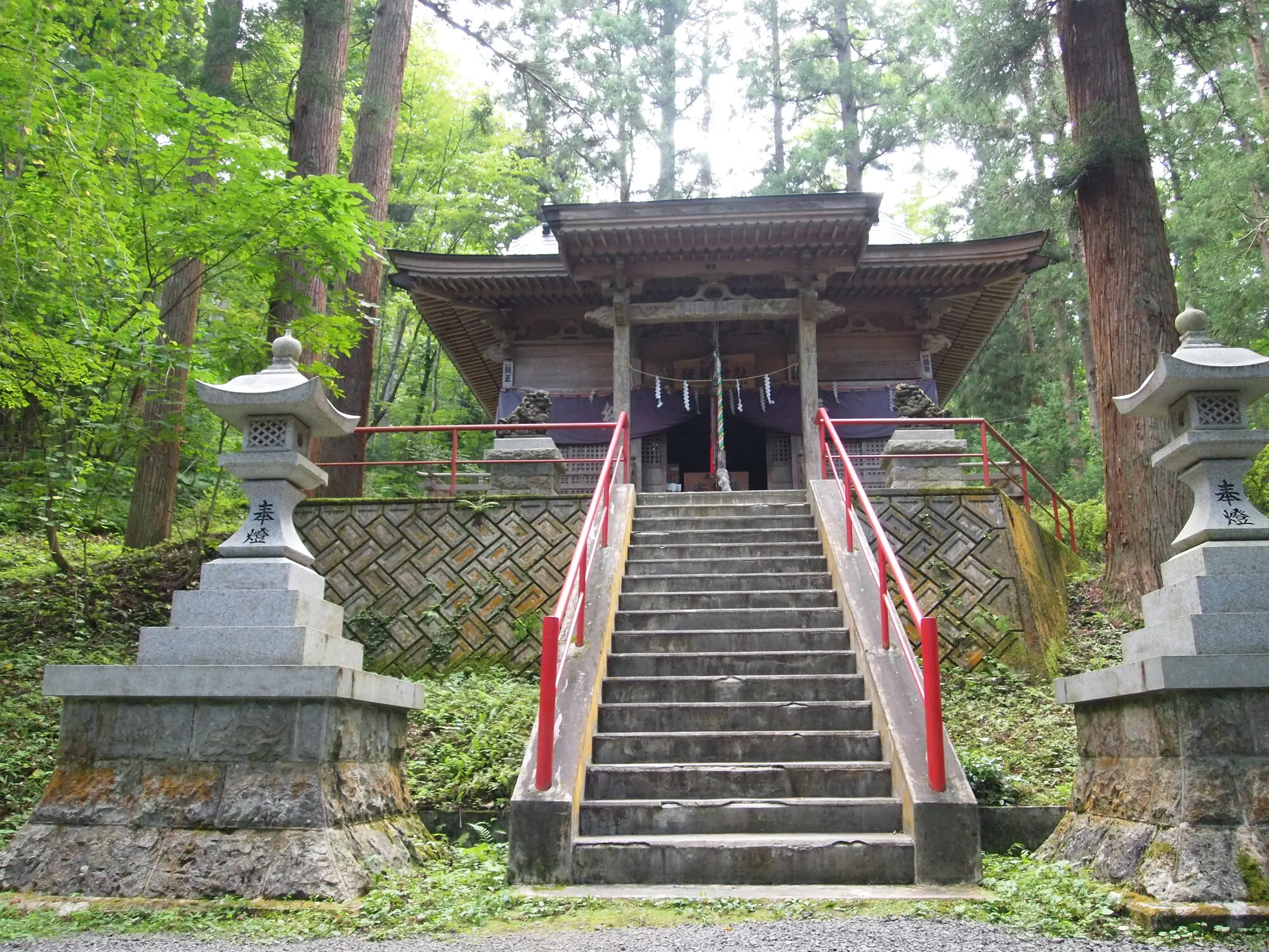 岩手　パワースポット：第4位　不動の滝　桜松神社　