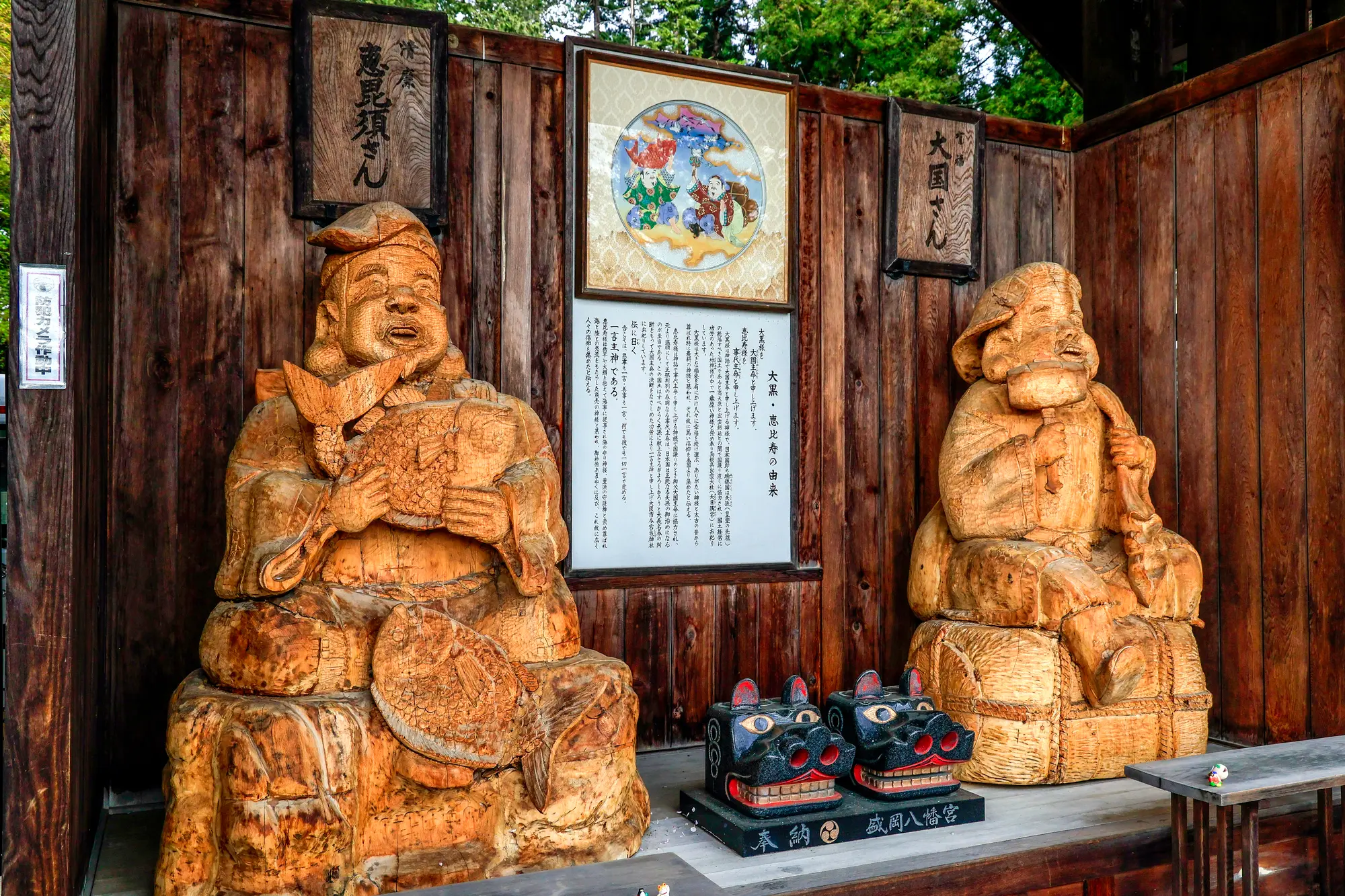 岩手　金運　パワースポット：第6位　盛岡八幡宮　大黒・恵比寿神社