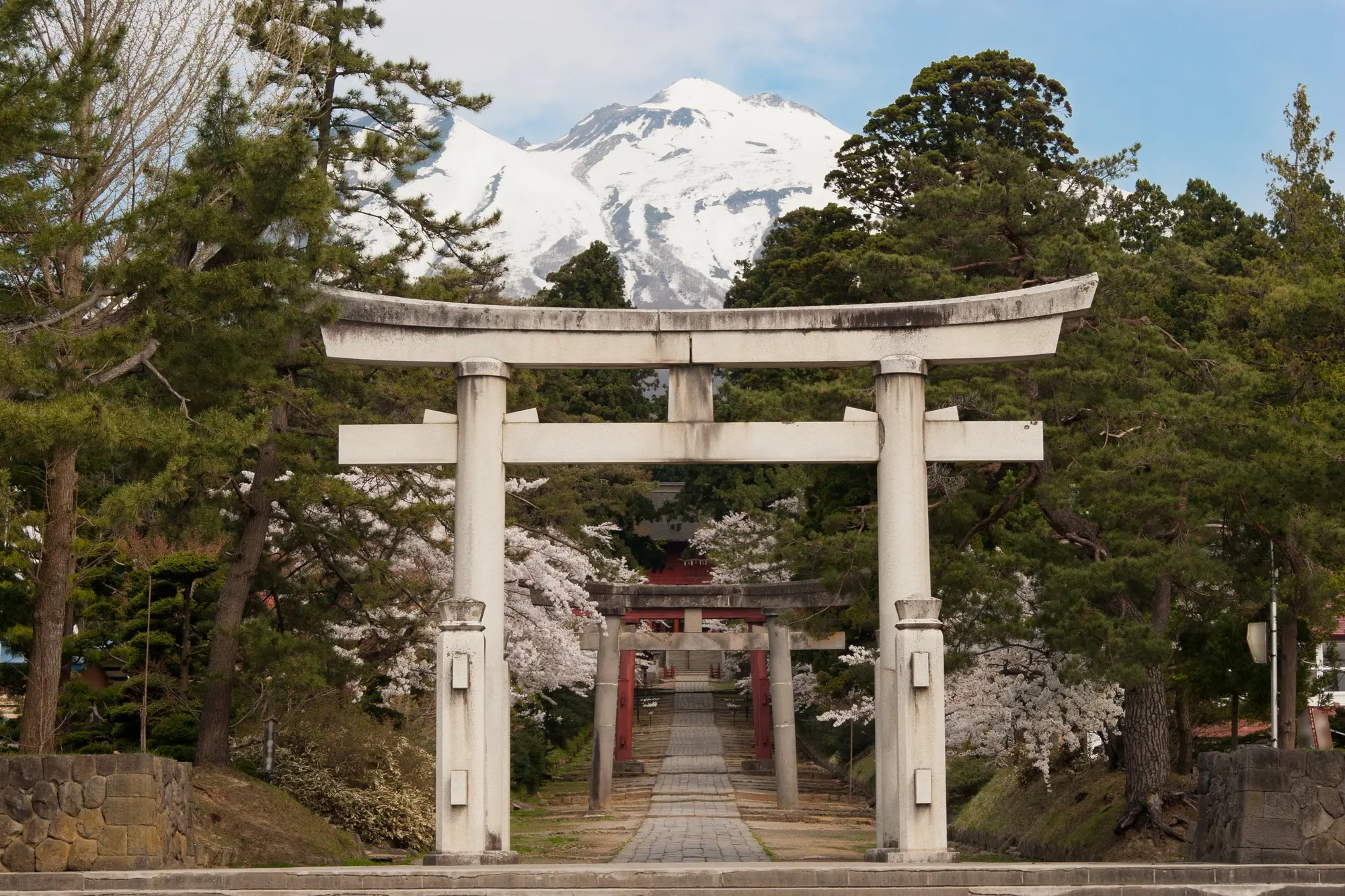 青森　パワースポット：第4位　岩木山神社　鳥居