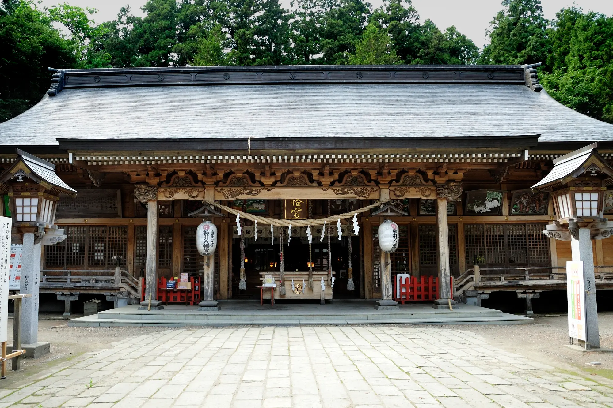 青森　学問・合格祈願　パワースポット：第2位　櫛引八幡宮