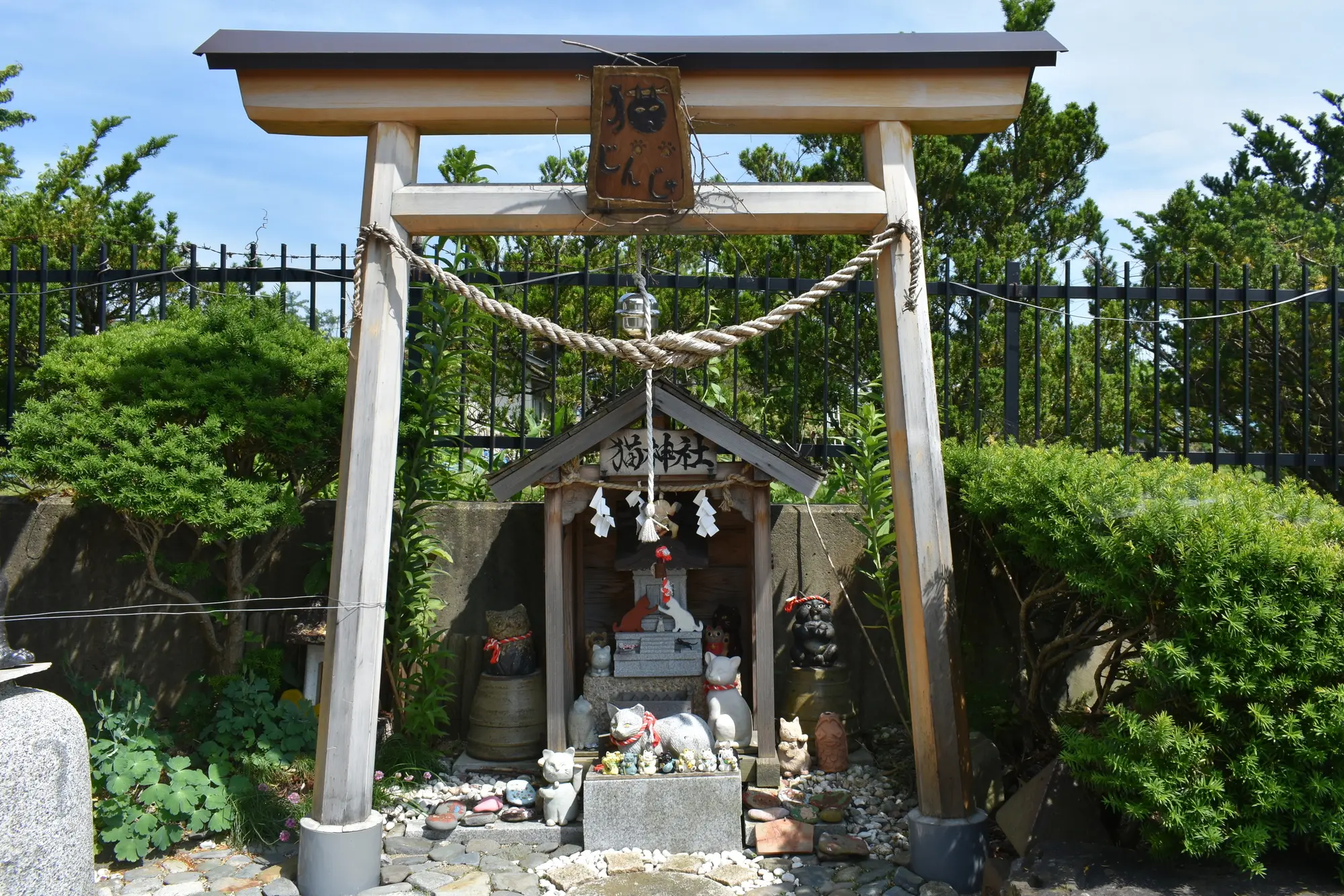 岩手　パワースポット：第6位　遠野郷八幡宮　猫神社