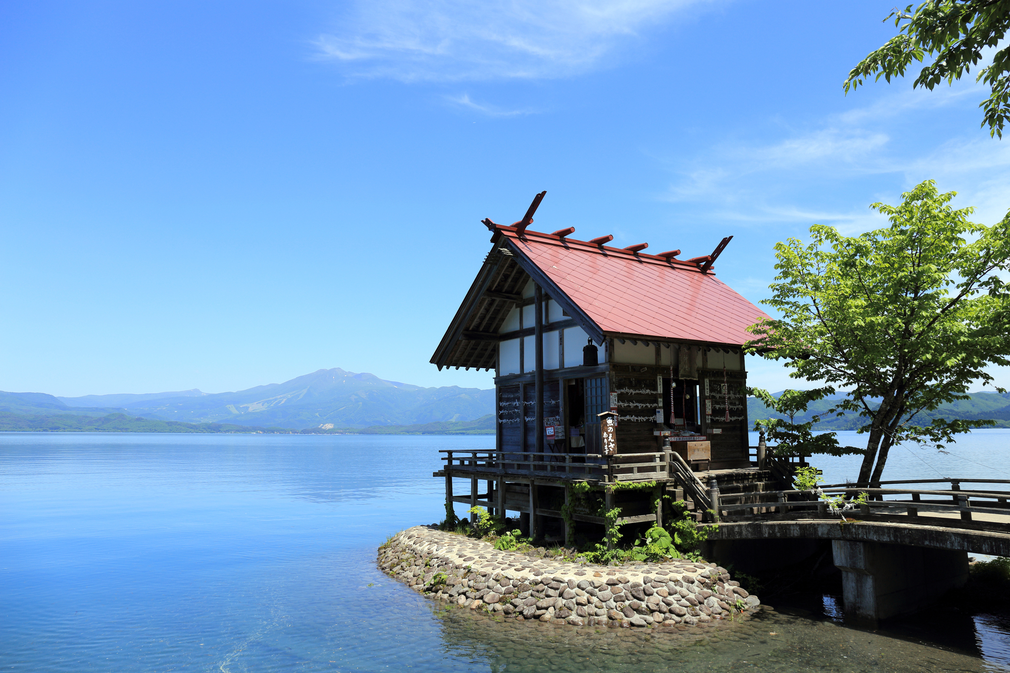 秋田　パワースポット　第5位　漢槎宮　浮木神社