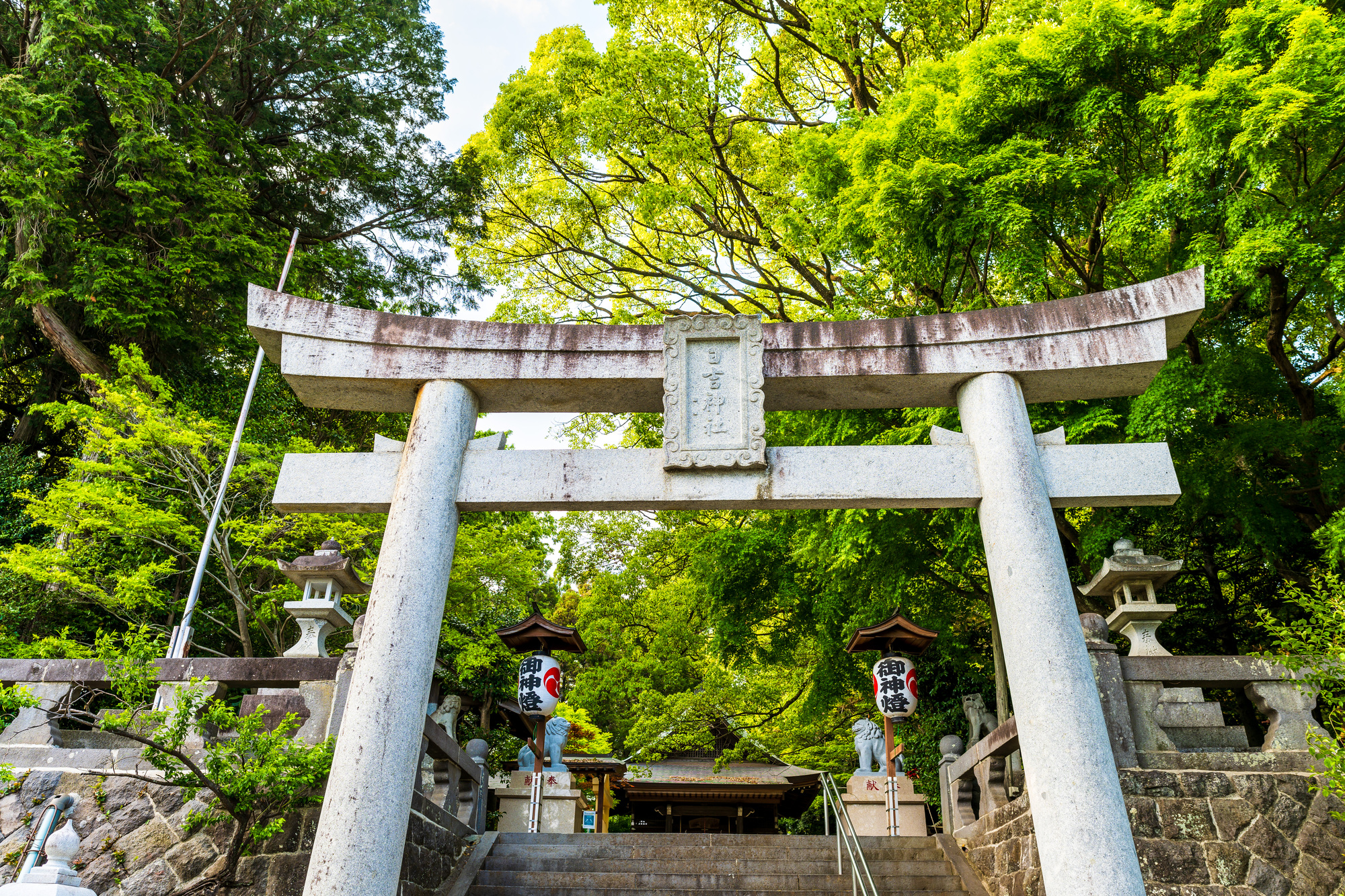 熊本　厄除け・厄払い　パワースポット　第２位　大津日吉神社