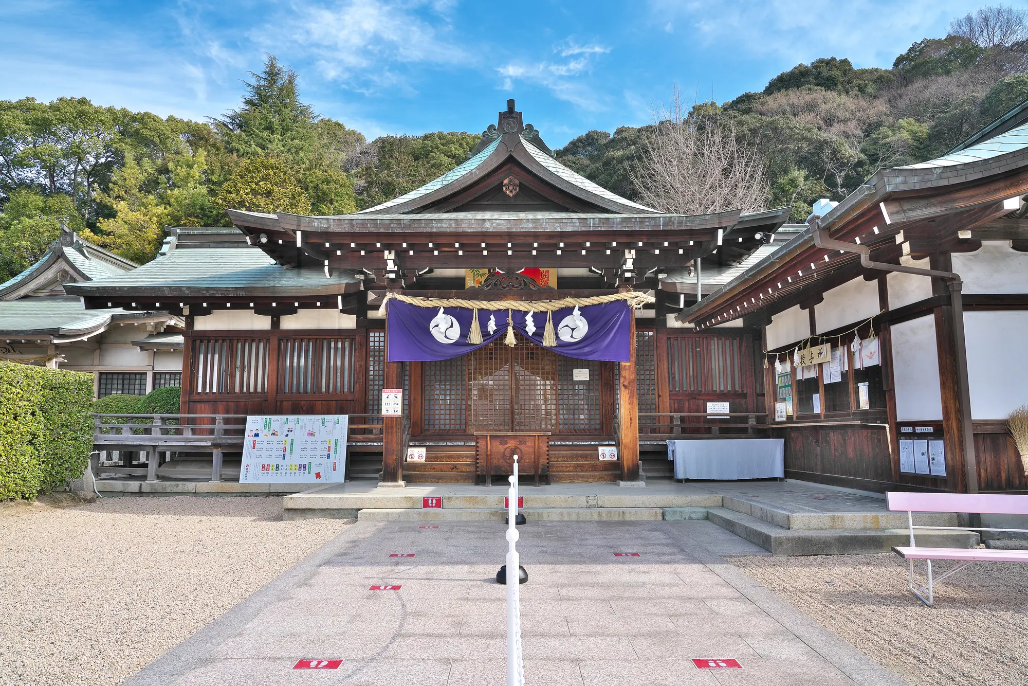 広島　縁結びパワースポット:　第3位　鶴羽根神社