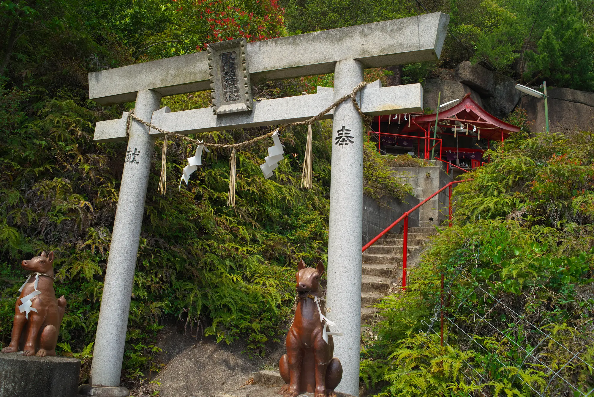 岡山 金運　パワースポット：第2位　玉比咩神社　臥龍稲荷神社”