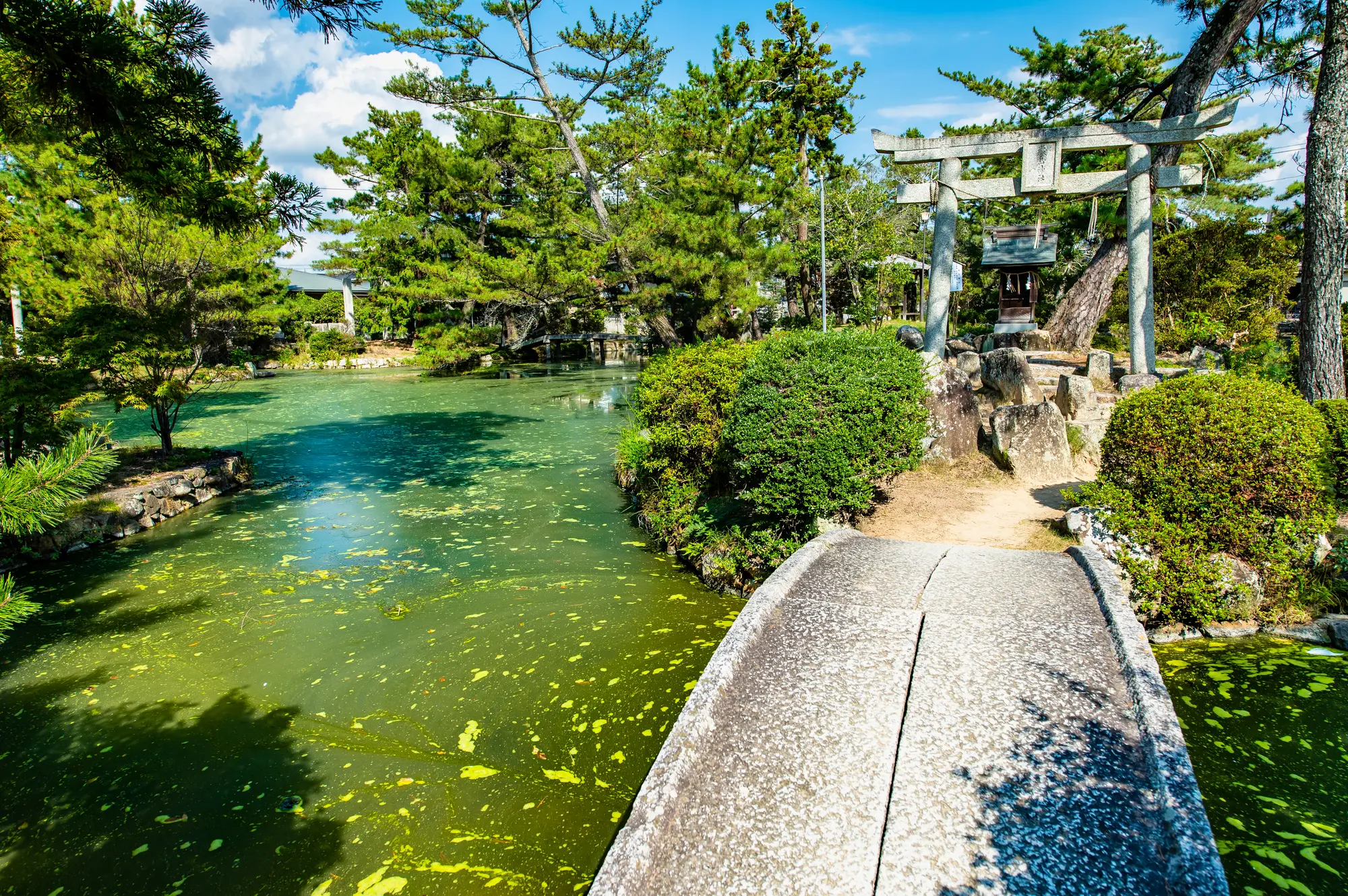 岡山　パワースポット：第9位　備中国総社宮　庭園