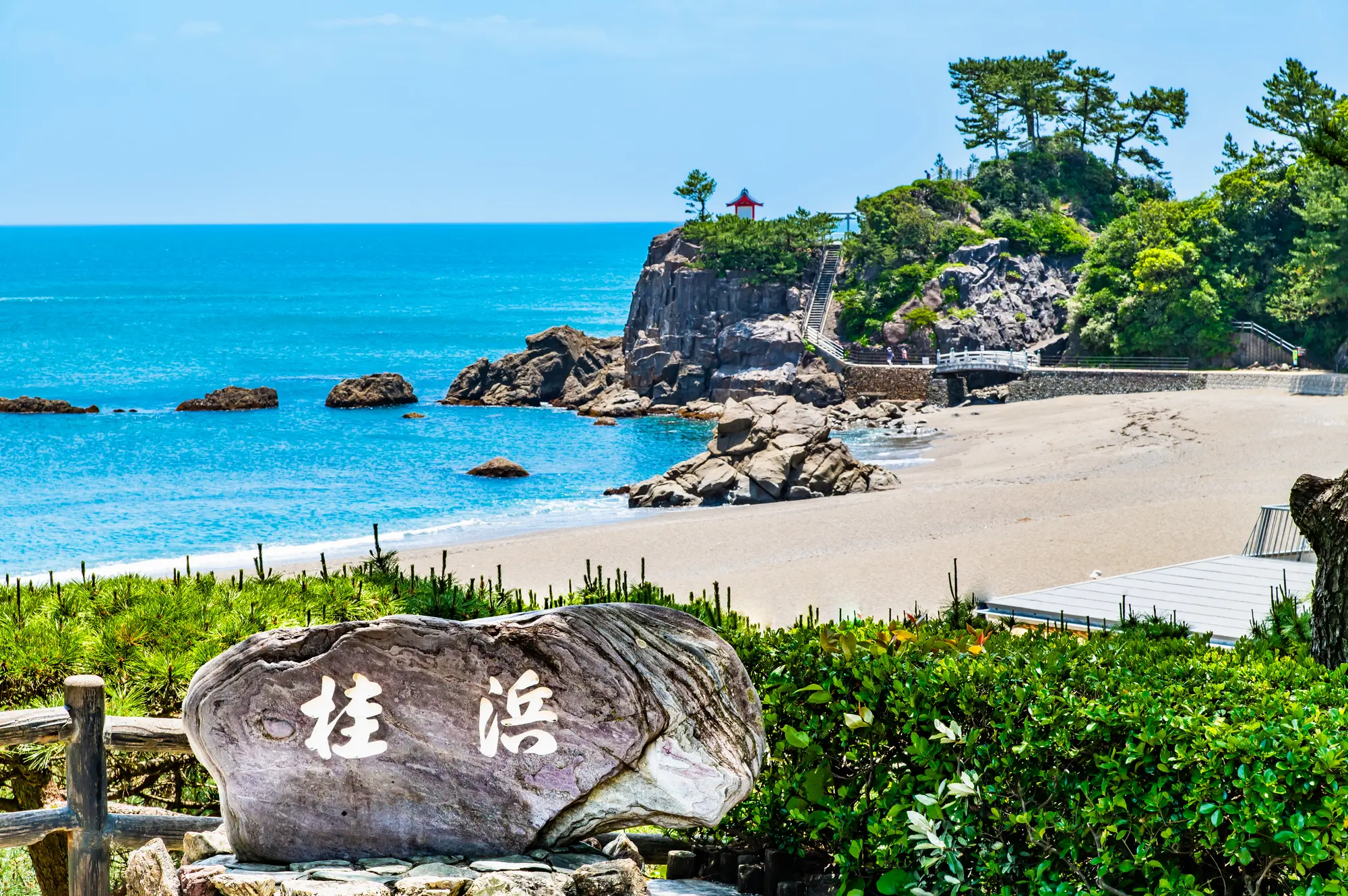 高知県パワースポット：第6位　海津見神社（龍王宮）桂浜