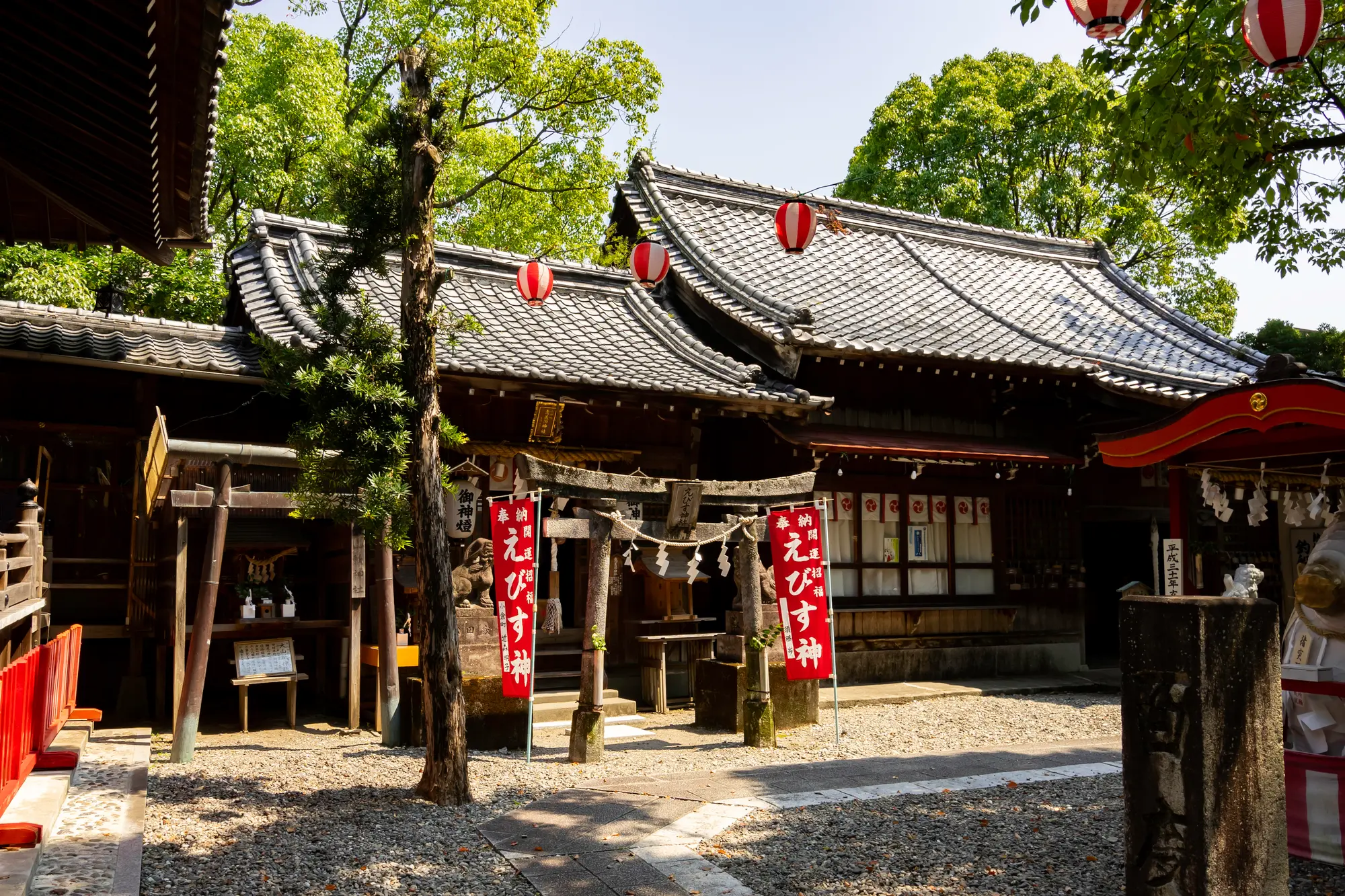 高知　出世・仕事運　パワースポット：第2位　高知八幡宮　恵比寿神社