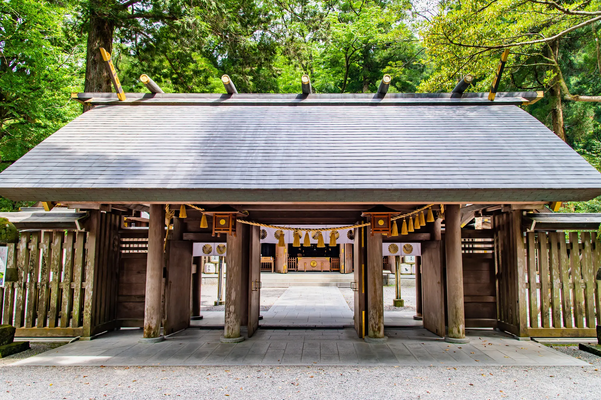 宮崎　パワースポット：第2位　天岩戸神社　西本宮