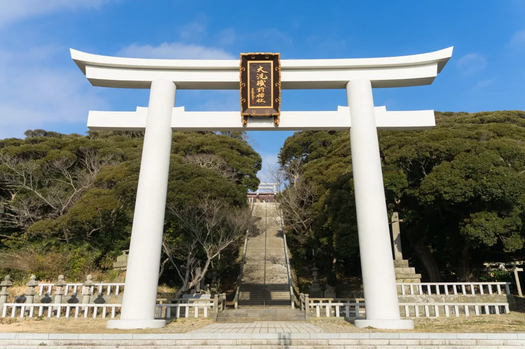 関東 パワースポット:第6位 大洗磯前神社 鳥居